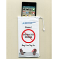 Micro Fiber Cell Phone Bag/ Pouch w/ Footprint Design